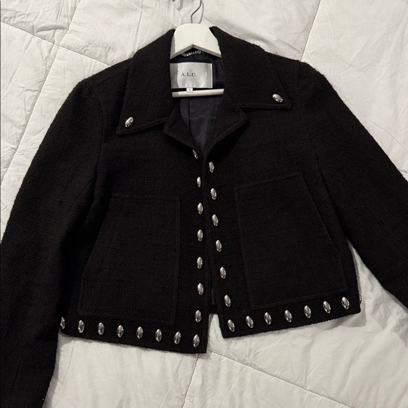 A.L.C. Women's dark brown jacket - Picture 5 of 10